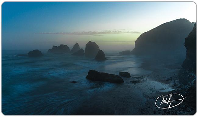 Oceanside Sunrise Playmat