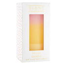 Mini Pillar Candle in Pink Orange White | Aesthetic Unscented Dinner Candle 4.75"