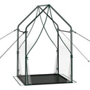 Mini Green House Metal Frame with Waterproof Bottom Mat and Wind Ropes