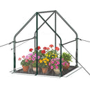 Mini Greenhouse with Metal Frame and Waterproof Cover