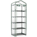Mini Greenhouse Portable Plant Grow House with 5 Tier Shelves