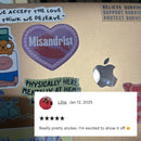 Misandrist Glossy Die Cut Vinyl Sticker 2.95in x 2.51in