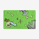 Slimy Remains and Weapons Playmat