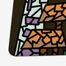 Stained Glass Mushrooms Playmat