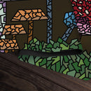 Stained Glass Mushrooms Playmat