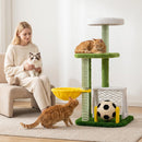 Multi-Level Cat Tree with Soccer Field & Hammock