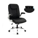 Executive Office Chair with Adjustable Headrest and Rocking