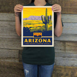 Arizona (State Pride) Art Print