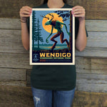 Voyageurs National Park: Wendigo (Legends & Monsters) Art Print