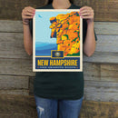 New Hampshire (State Pride) Art Print