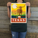 Texas (State Pride) Art Print