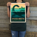 Scotland: Loch Ness Monster (Legends & Monsters) Art Print