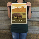 Badlands National Park: Good Life (63 National Parks) Art Print