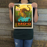 Hawai'i Volcanoes National Park: Mo'o (Legends & Monsters) Art Print