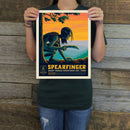 Great Smoky Mountains National Park: Spearfinger (Legends & Monsters) Art Print