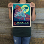 Big Bend National Park: Bruja (Legends & Monsters) Art Print