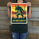 Lake Worth Monster (Legends & Monsters) Art Print