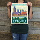 Nashville: Summer Riverfront (American Travel) Art Print