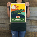 Florida (State Pride) Art Print