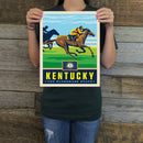 Kentucky (State Pride) Art Print