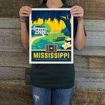 Mississippi (State Pride) Art Print