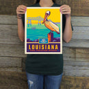 Louisiana (State Pride) Art Print