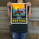 Montana (State Pride) Art Print