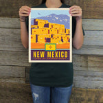 New Mexico (State Pride) Art Print