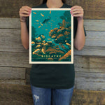 Biscayne National Park: Wonders Down Under (63 National Parks) Art Print