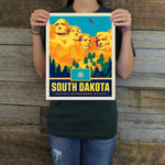 South Dakota (State Pride) Art Print