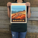 Acadia National Park (63 National Parks) Art Print