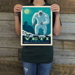 Tibet: Yeti (Legends & Monsters) Art Print