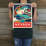 Nevada (State Pride) Art Print