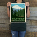 Mount Hood, OR (American Travel) Art Print