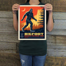 Yosemite National Park: Bigfoot (Legends & Monsters) Art Print