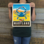 Maryland (State Pride) Art Print