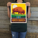 North Dakota (State Pride) Art Print