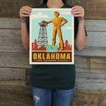 Oklahoma (State Pride) Art Print