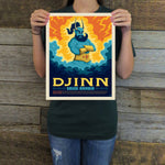 Saudi Arabia: Djinn (Legends & Monsters) Art Print