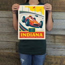 Indiana (State Pride) Art Print