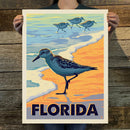 Florida: Sandpiper (American Travel) Art Print