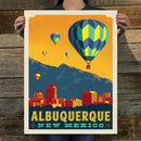 Albuquerque, NM (American Travel) Art Print