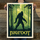 Bigfoot: Missing Link (American Travel) Art Print