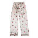 Mon Cheri Cherries Full Length Pajama Set [Available in XL Only]
