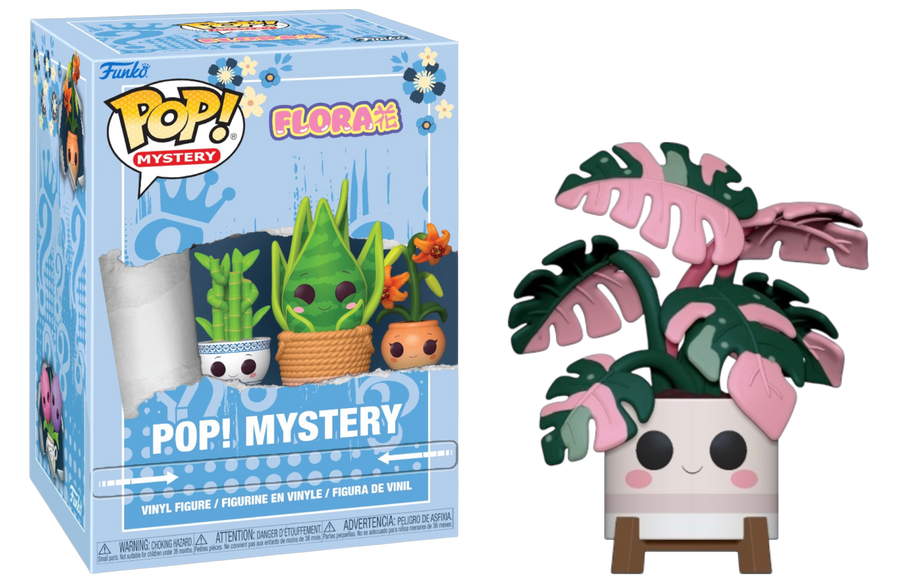 POP! Plants Series 1: Monstera (Pink & Green) with Soft Protector