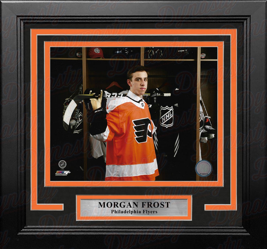 Morgan Frost Locker Room Philadelphia Flyers 8