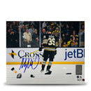Morgan Geekie Hat Trick Boston Bruins Autographed 11" x 14" Hockey Photo