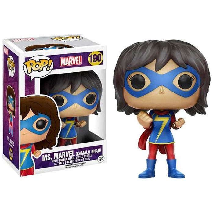 Ms. Marvel (Exclusive) Pop! Vinyl Figure #190