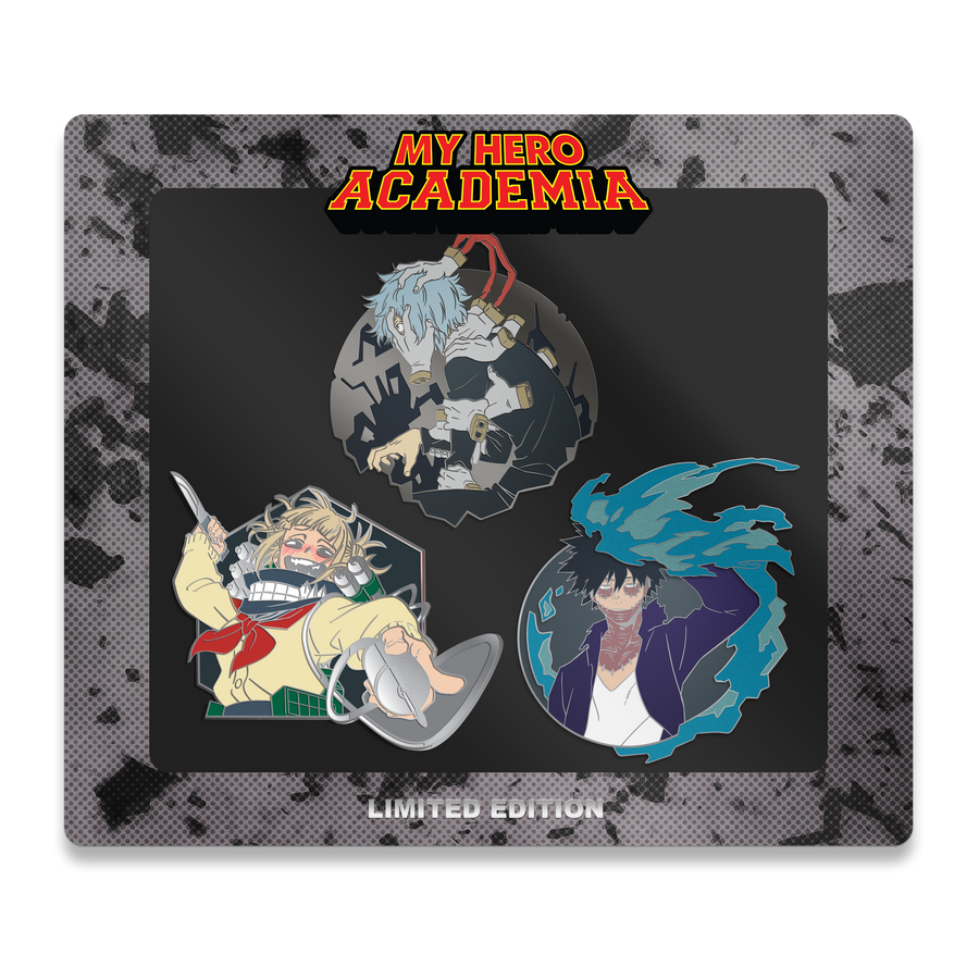 Pin Club: My Hero Villains Pin Set