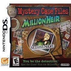 Mystery Case Files MillionHeir - Nintendo DS (Game Only)